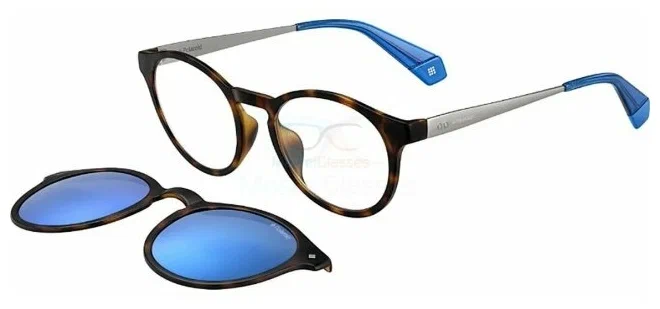 Оправа с солнцезащитным клипоном Polaroid PLD 6081/G/CS IPR (PLD-202243IPR495X)