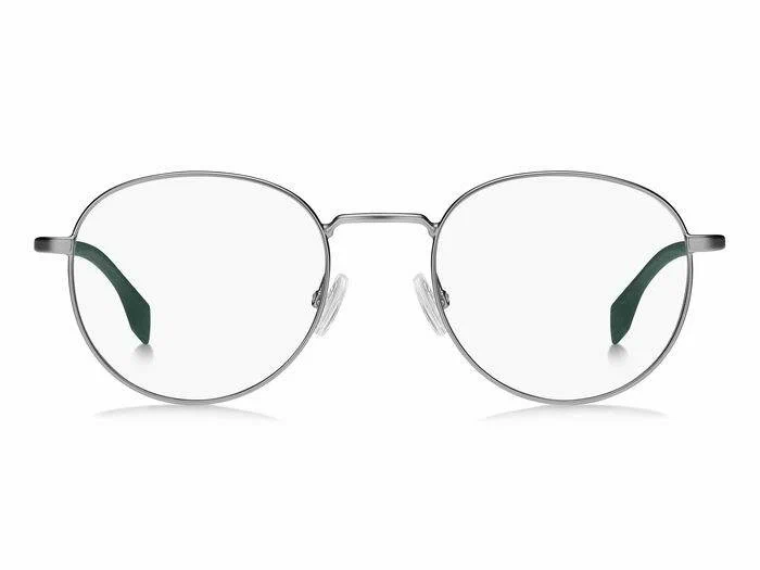 Мужская, женская оправа для очков Boss BOSS 1549 SMF, цвет: серый, панто, металл