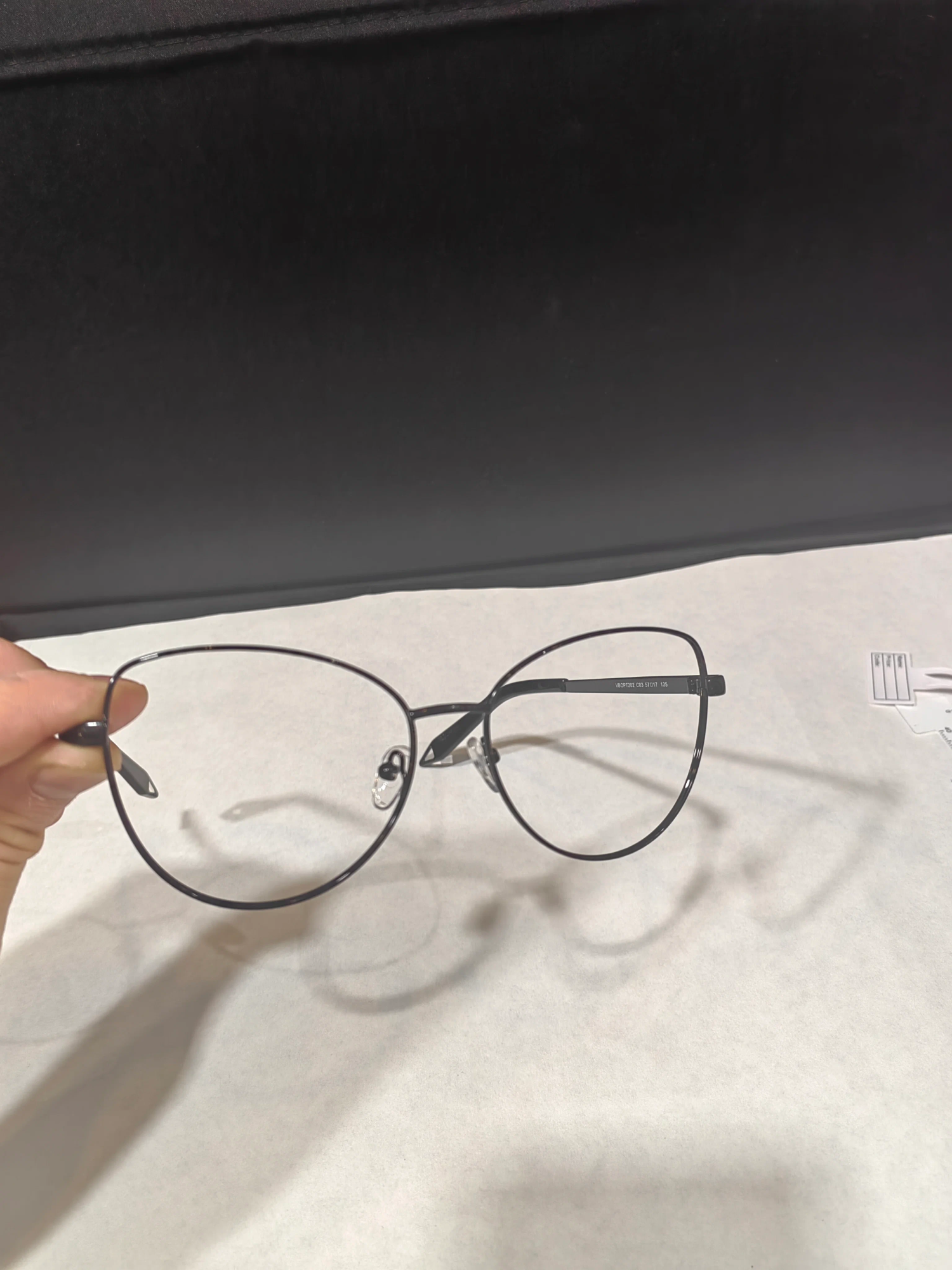 Оправа для очков женская стильная кошачья форма