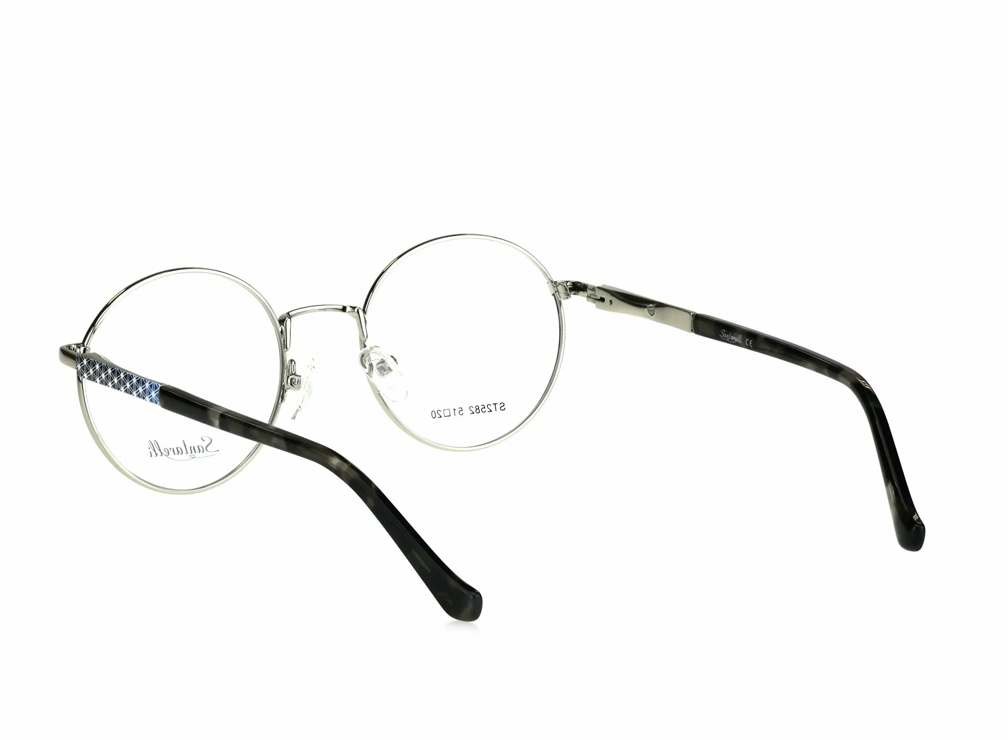 Очки для чтения с футляром на магните SANTARELLI мод. 2582 Цвет 1 с линзами ECOPLUS 1.56 HMC +6.00 РЦ 58-60