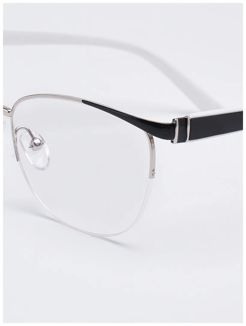 Готовые очки для зрения с диоптриями -1,5 МосТ / Очки корригирующие женские черные / Оправа для очков