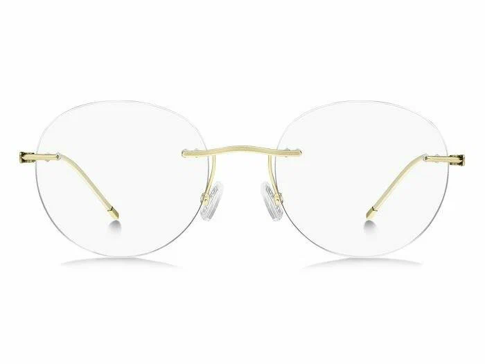 Мужская, женская оправа для очков Hugo Boss BOSS 1400 PEF, цвет: золотой, овальные, металл