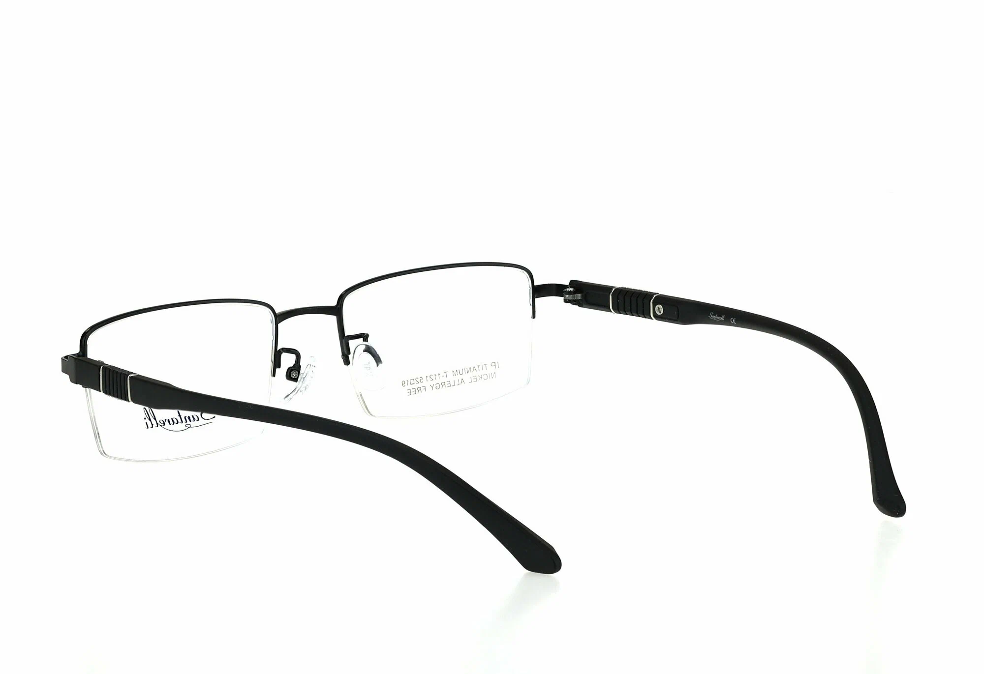 Готовые очки для зрения с футляром на магните SANTARELLI мод. 1121 Цвет 1 с линзами ECOPLUS 1.56 HMC -0.25 РЦ 64-66