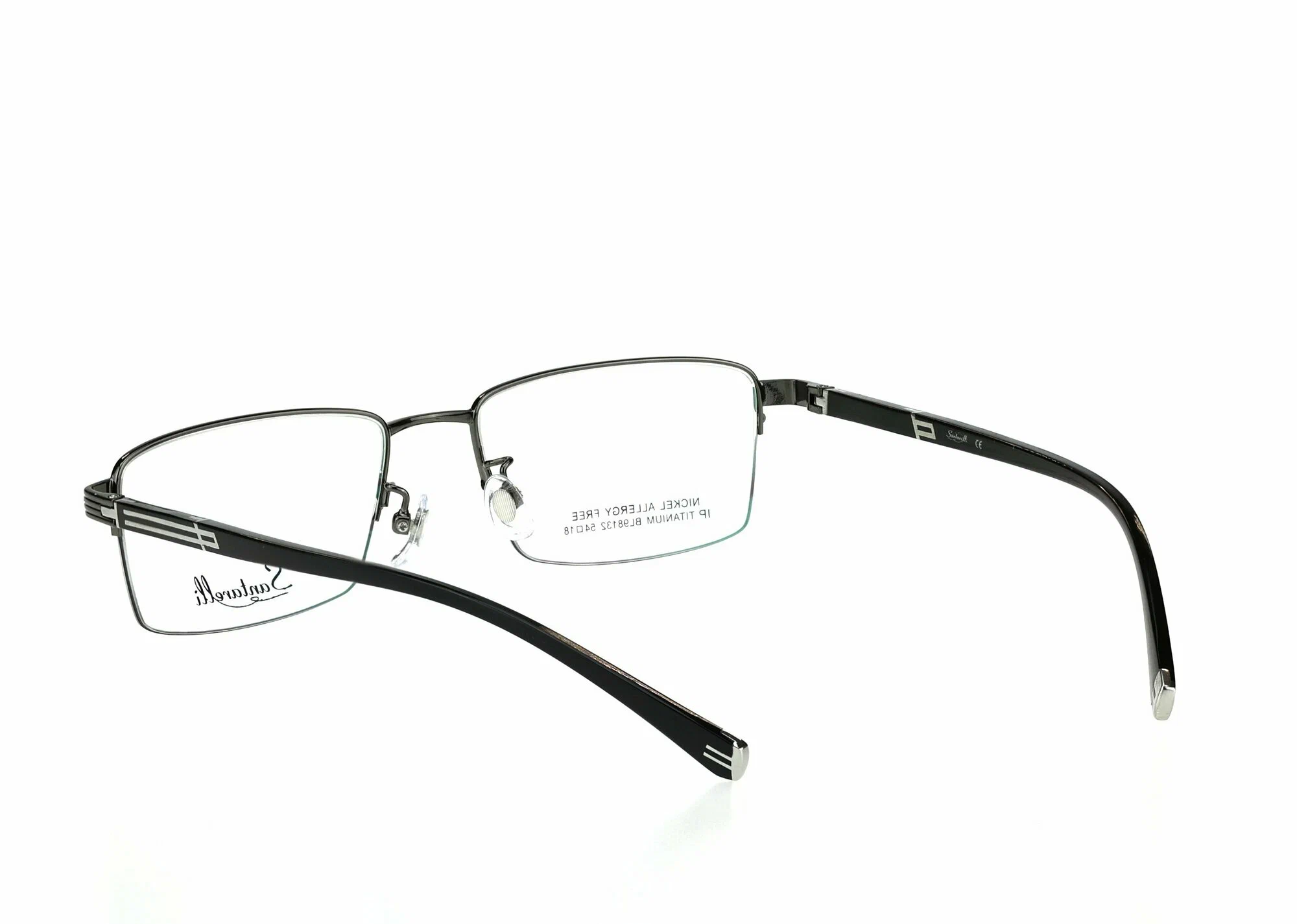 Готовые очки для зрения с футляром на магните SANTARELLI мод. 98132 Цвет 2 с линзами ECOPLUS 1.56 HMC -4.50 РЦ 60-62