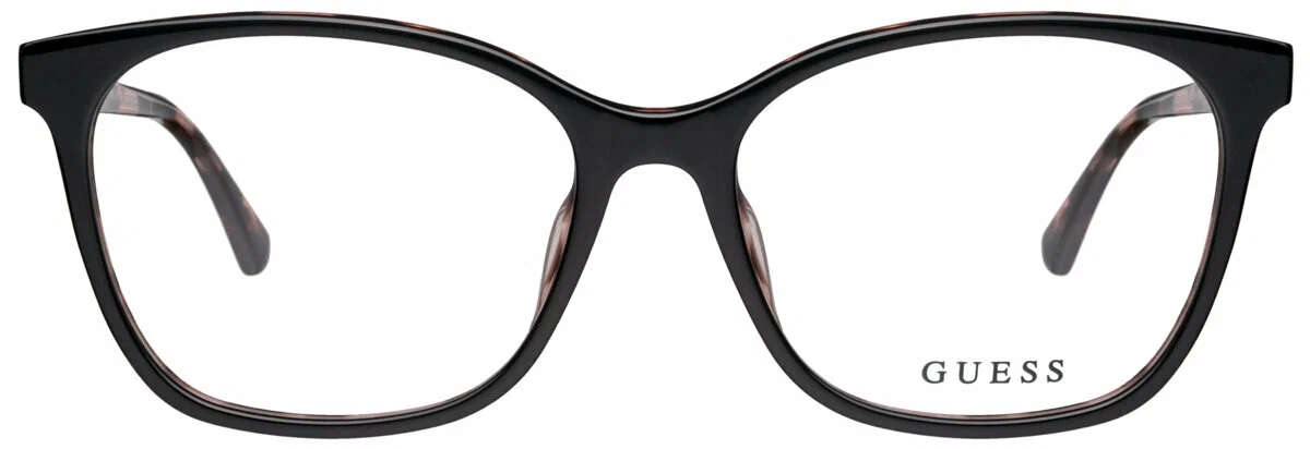 Женская оправа для очков Guess GU 2743 005, цвет: черный, овальные, пластик