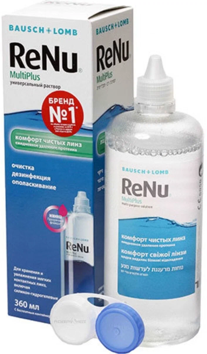 Renu Multiplus Раствор для линз 360 мл