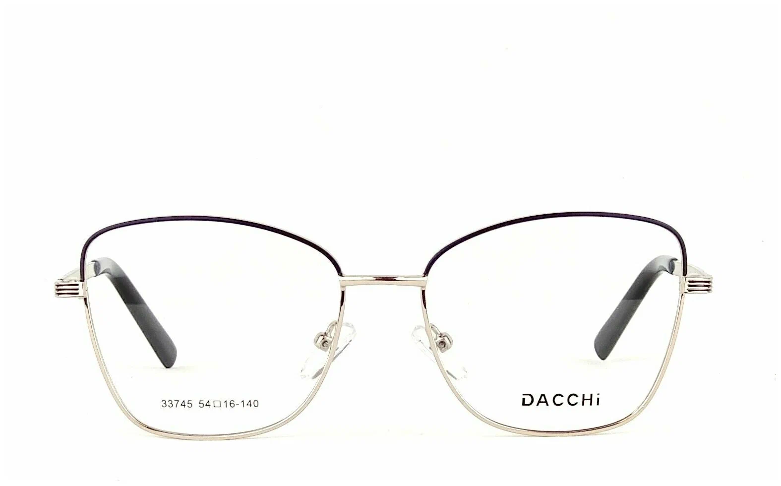 Очки с футляром-змейка DACCHI мод. 33745 Цвет 1 с линзами GLANCE 1.50 CR-39 -6.00 РЦ 60-62