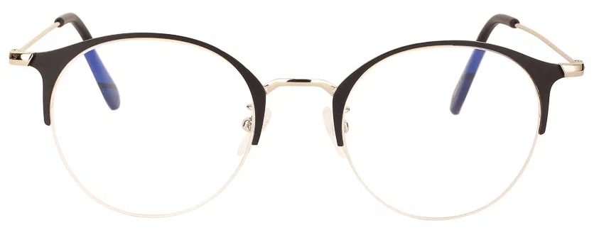 Готовые очки для чтения черные с диоптриями +1.00 футляр