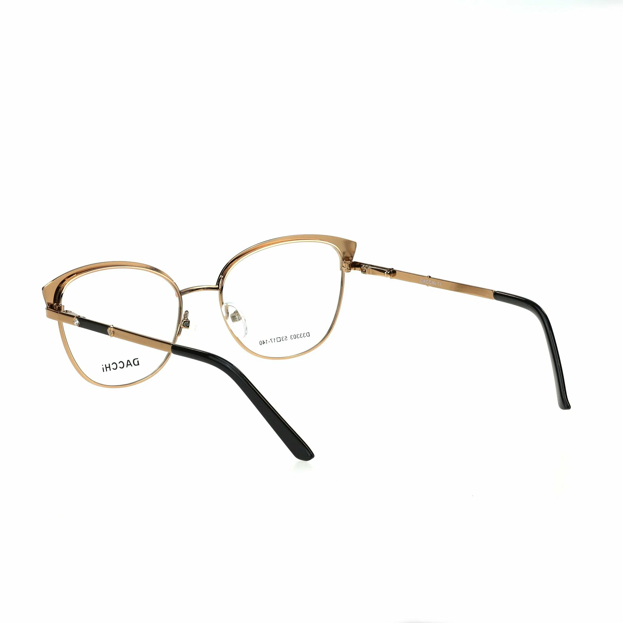 Готовые очки для зрения с футляром-змейка DACCHI мод. 33303 Цвет 4 с линзами ECOPLUS 1.56 HMC -3.25 РЦ 60-62