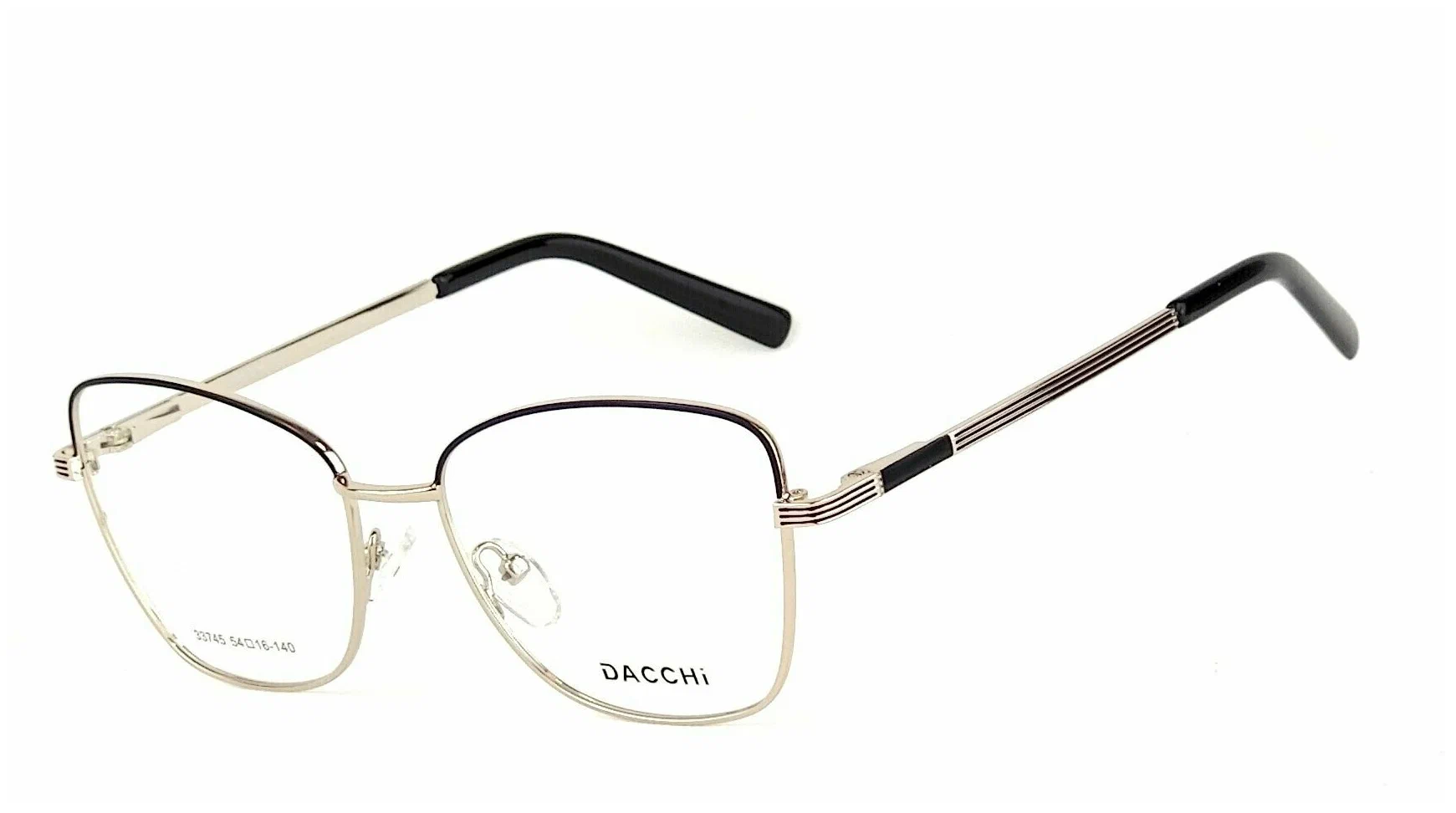 Очки с футляром-змейка DACCHI мод. 33745 Цвет 1 с линзами GLANCE 1.50 CR-39 -6.00 РЦ 60-62
