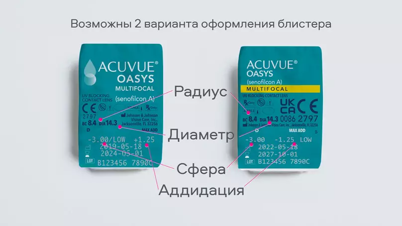 ACUVUE OASYS MULTIFOCAL (6 линз)