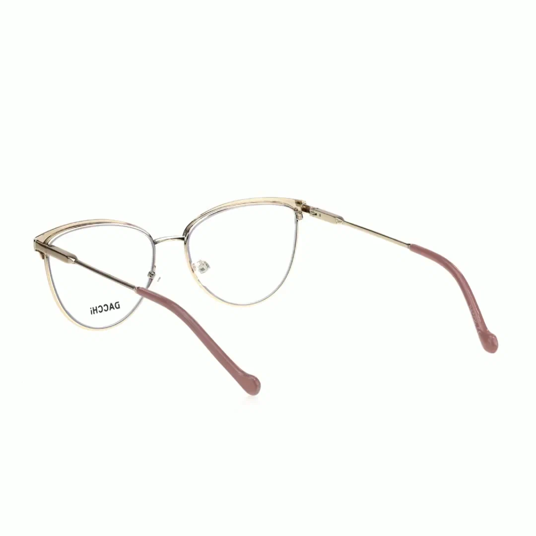 Готовые очки для зрения с футляром-змейка DACCHI мод. 33605 Цвет 1 с линзами ECOPLUS 1.56 HMC -2.50 РЦ 64-66