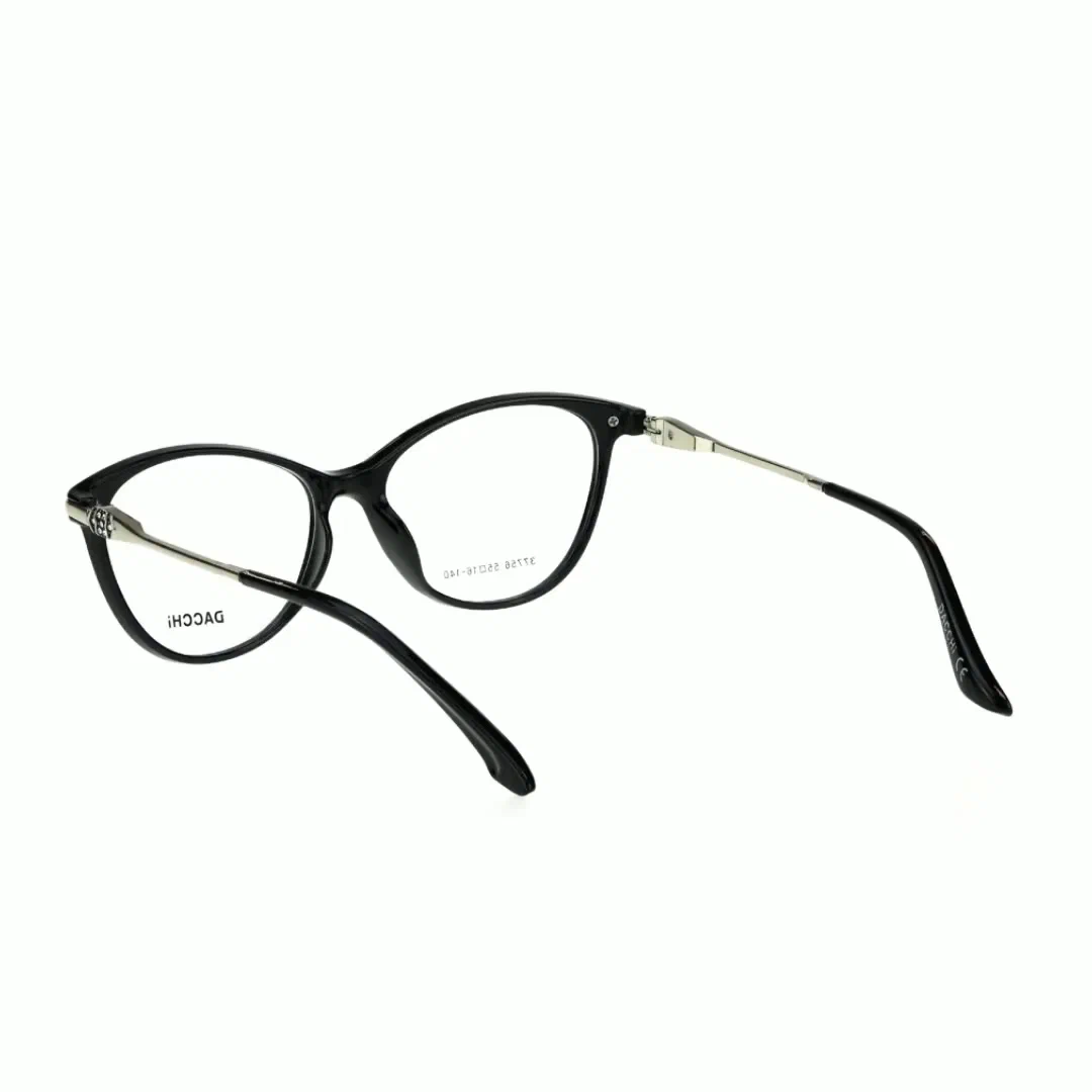 Готовые очки для зрения с футляром-змейка DACCHI мод. 37756 Цвет 1 с линзами ECOPLUS 1.56 HMC -3.75 РЦ 60-62