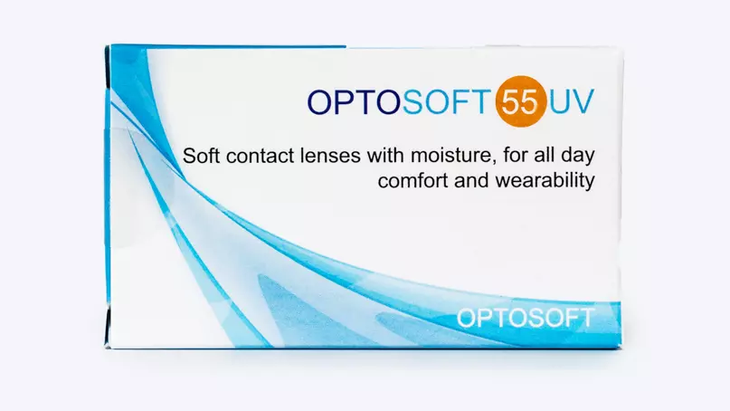 Optosoft 55 UV (6 линз)