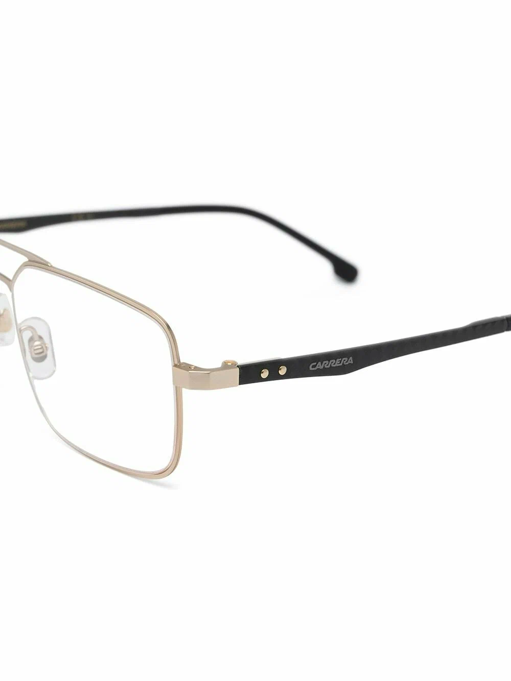 Оправа для очков Carrera - Квадратные очки - Унисекс - 53 - Золотой