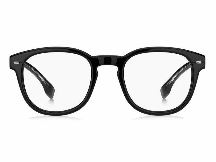 Мужская оправа для очков Hugo Boss BOSS 1384 807, цвет: черный, панто, ацетат