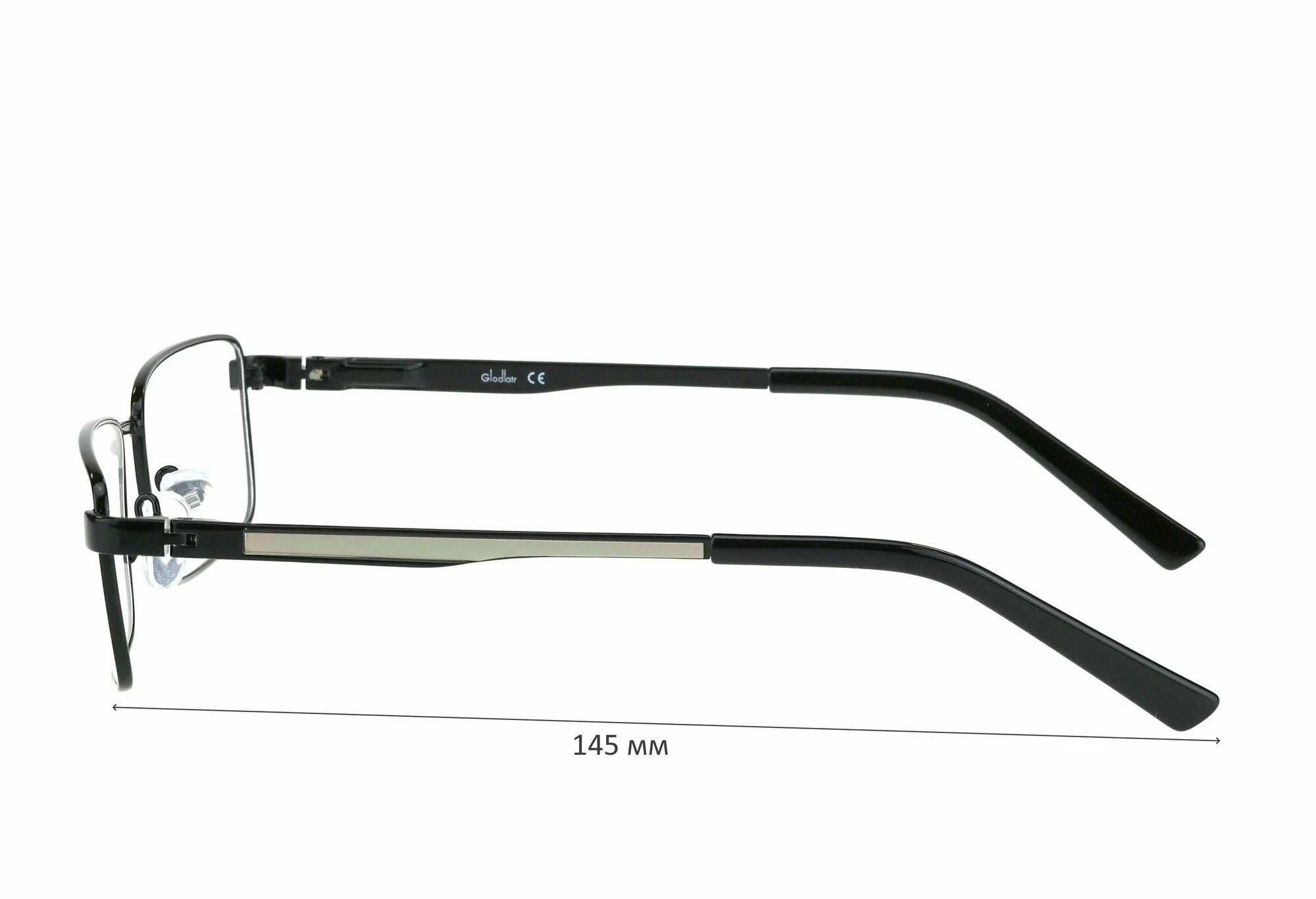 Готовые очки для зрения с футляром на магните GLODIATR мод. 1974 Цвет 6 с линзами ECOPLUS 1.56 HMC -0.25 РЦ 64-66