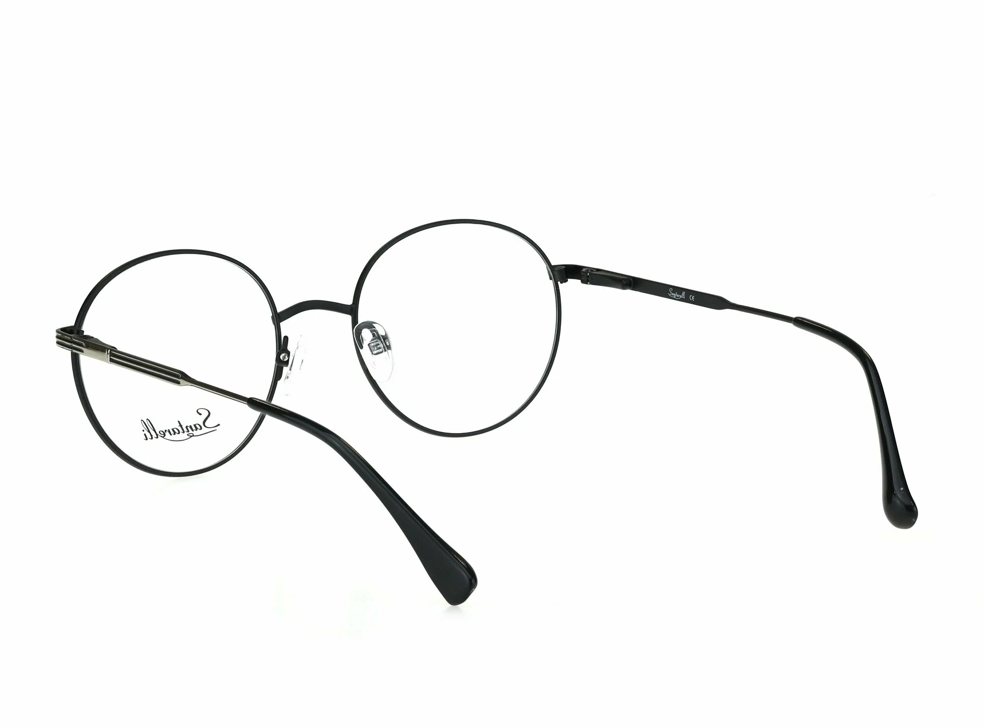 Фотохромные Готовые очки для зрения с футляром на магните SANTARELLI мод. 1353 Цвет 5 с линзами NIKITA 1.56 Colophony GRAY, HMC+ -2.25 РЦ 58-60