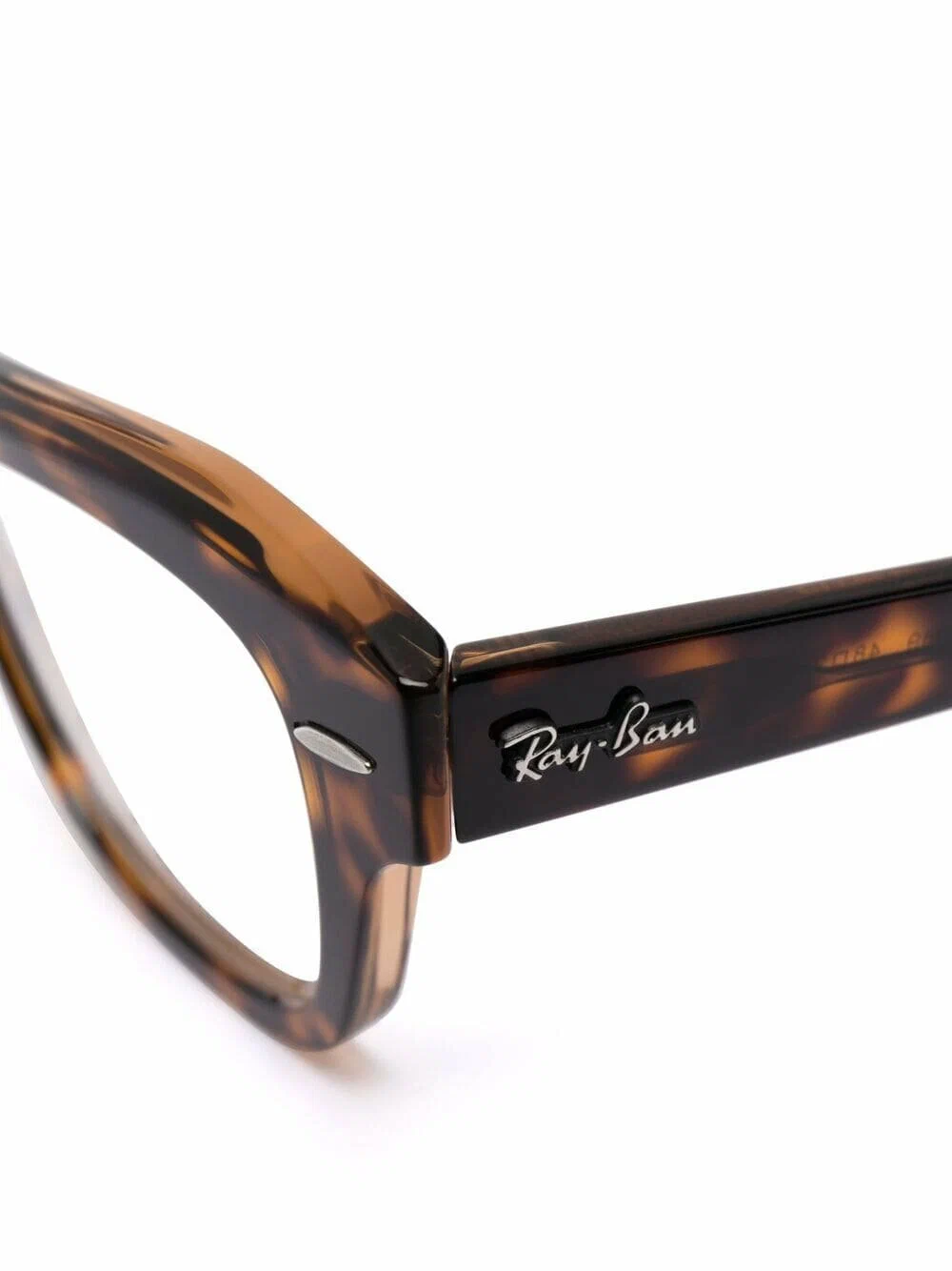 Ray-Ban - Солнцезащитные очки State Street - Унисекс - 48 - Коричневый