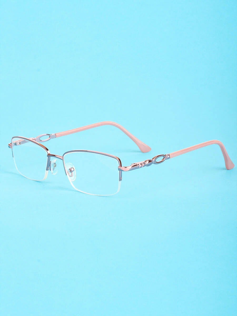 Готовые очки для чтения розовые с диоптриями +1.50 футляр