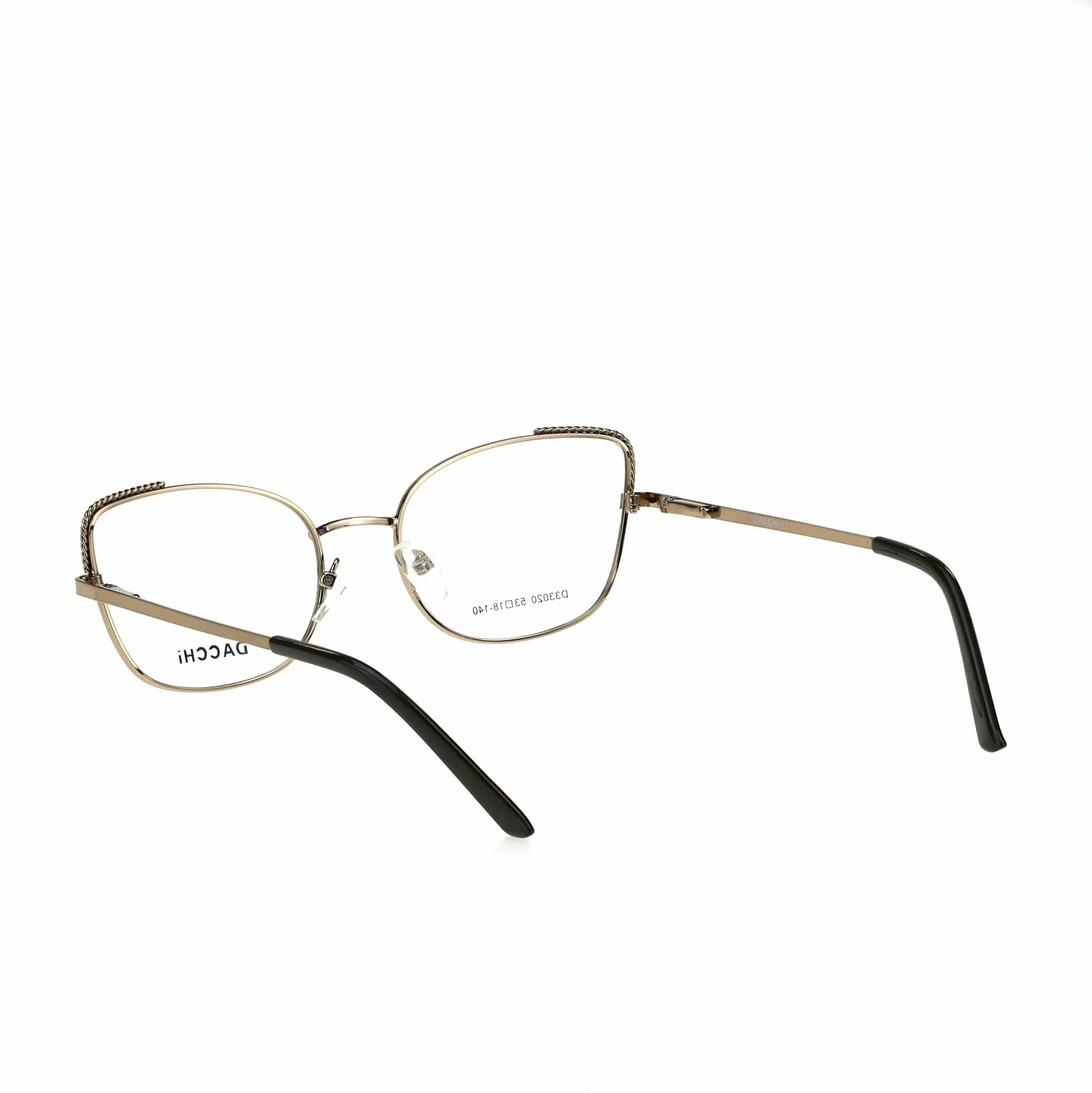 Готовые очки для зрения с футляром-змейка DACCHI мод. 33020 Цвет 4 с линзами ECOPLUS 1.50 UC -0.75 РЦ 60-62