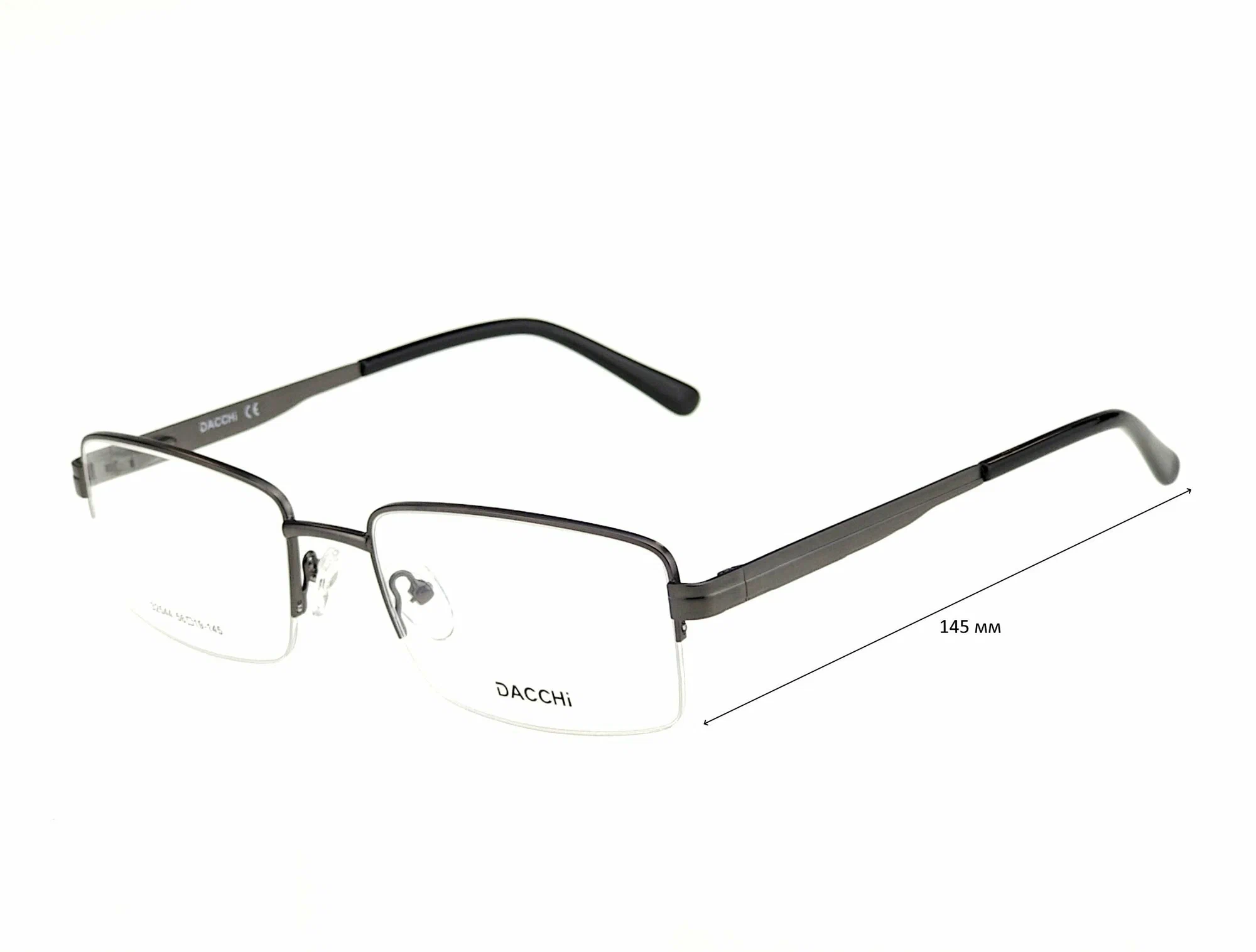 Очки для чтения с футляром-змейка DACCHI мод. 32544 Цвет 8 с линзами ECOPLUS 1.56 HMC +0.50 РЦ 68-70