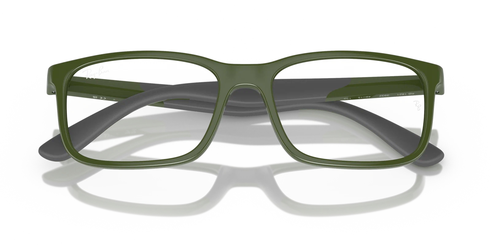 Детская оправа для очков Ray-Ban RY 1621 3932, цвет: зеленый, квадратные, ацетат