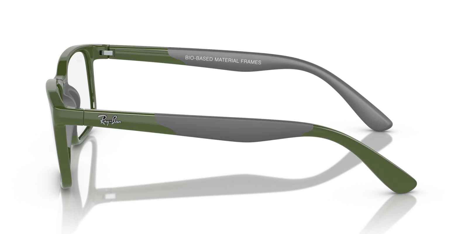 Детская оправа для очков Ray-Ban RY 1621 3932, цвет: зеленый, квадратные, ацетат